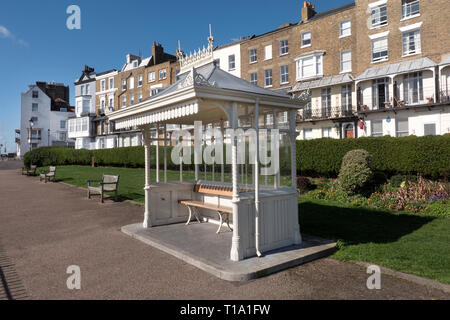 Georgische Reihenhäuser in Ramsgate, Kent GROSSBRITANNIEN Stockfoto