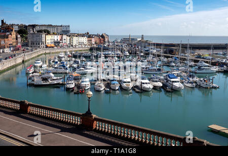 Royal Harbour Ramsgate, Kent GROSSBRITANNIEN Stockfoto