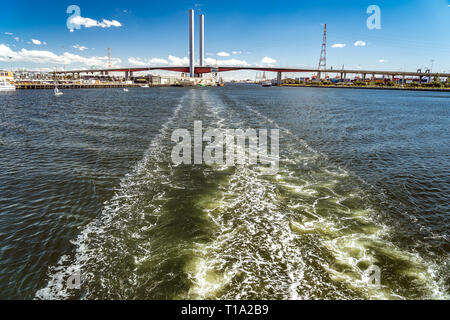 Bolte Bridge in Docklands, Melbourne Stockfoto