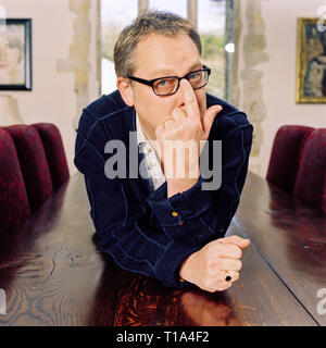 Porträt der Schauspieler Vic Reeves fotografiert zu Hause im März 2006 Stockfoto