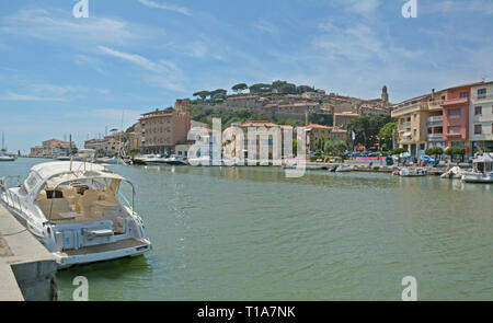 Castiglione della Pescaia, an der Küste der Toskana, Italien Stockfoto