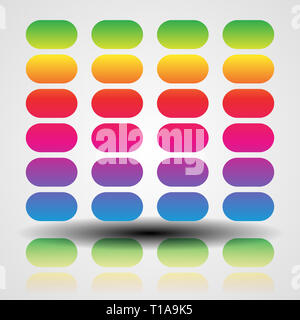 Einfach Eq, Equalizer Grafiken für Multimedia, Audio, Musikkonzept Stockfoto