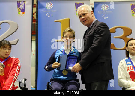 Pisa Italien 23 Mar 2019 Bebe Vio Gewinnt Den Bildschirm Wm 23 03 2019 Pisa Italy