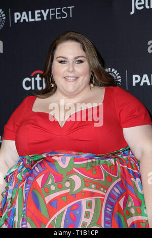 Los Angeles, CA, USA. 24 Mär, 2019. LOS ANGELES - Mar 24: Chrissy Metz am PaleyFest - ''Uns'' Veranstaltung im Dolby Theatre am 24. März 2019 in Los Angeles, CA Credit: Kay Blake/ZUMA Draht/Alamy leben Nachrichten Stockfoto