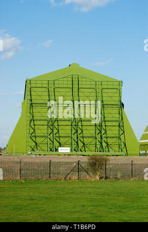 Hangar 1 Cardington Flugplatz Stockfoto