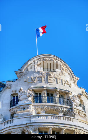 Hotel Lutetia - Paris, Frankreich Stockfoto