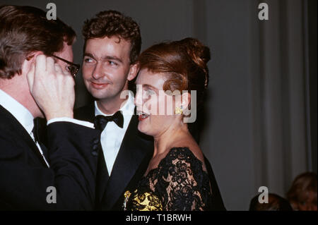 Baronin Francesca von Thyssen Bornemisza, mit ihrem Mann Karl von Habsburg-Lothingen, Ca. 1994. Baroness Francesca von Thyssen Bornemisza mit ihrem Ehemann Karl von Habsburg Lothringen, Ca. 1994. Stockfoto