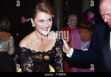 Baronin Francesca von Thyssen Bornemisza, mit ihrem Mann Karl von Habsburg-Lothingen, Ca. 1994. Baroness Francesca von Thyssen Bornemisza mit ihrem Ehemann Karl von Habsburg Lothringen, Ca. 1994. Stockfoto