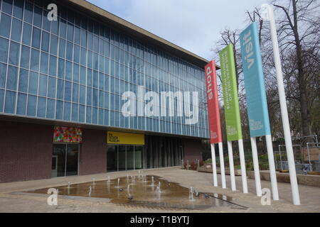 Das Design Museum, Kensington High Street, London, UK Stockfoto