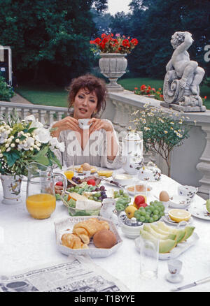 Das Erbe der Guldenburgs, Fernsehserie, Deutschland 1986 - 1988, Folge: 'Die große Versuchung', Darsteller: Iris Berben Stockfoto