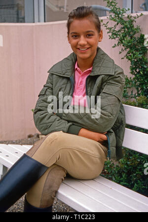 Rivalen der Rennbahn, Fernsehserie, Deutschland 1989 Darsteller: Radost Bokel Stockfoto