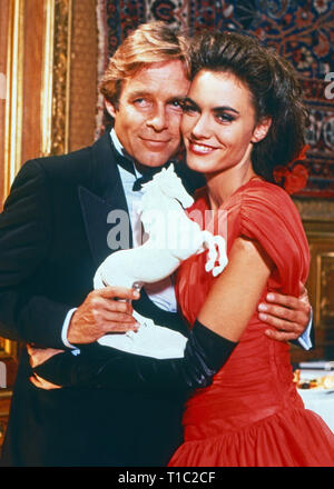 Rivalen der Rennbahn, Fernsehserie, Deutschland, 1989, Folge: "Partner", Darsteller: Thomas Fritsch, Maja Maranow Stockfoto