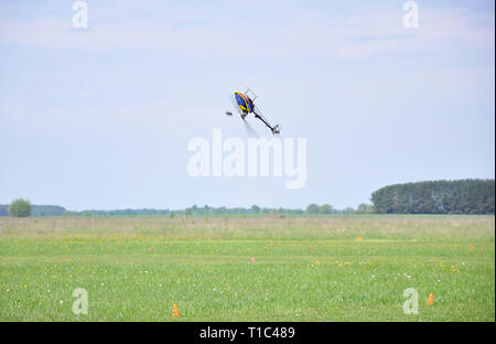 11. Mai 2011 - das Festival der aeromodeling am Flughafen in der Stadt Borodyanka, Kiew. Die Ukraine Stockfoto