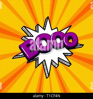 Pop Art Comic Text Stock Vektor