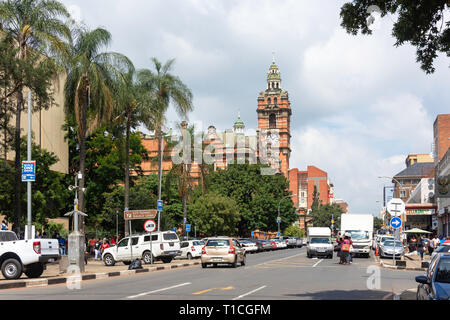 Pietermaritzburg Rathaus, Church Street, Pietermaritzburg, Kwazulu Natal, Südafrika Stockfoto