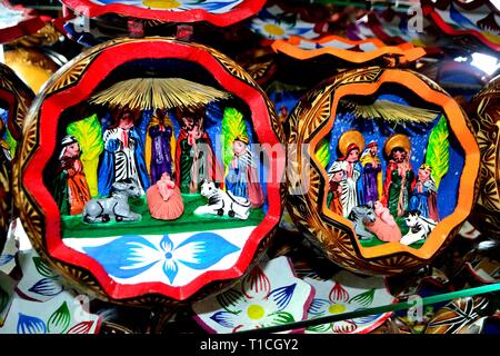 Weihnachten Geburt - Einkaufszentrum in Lima. Abteilung von Lima Peru Stockfoto