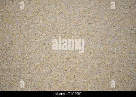 Nahtlose Textur mit feinem Sand. Ansicht von oben. Stockfoto