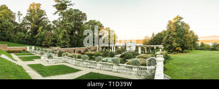 Blithewood Garten, Bard College, Annandale-on-Hudson, New York, USA Stockfoto