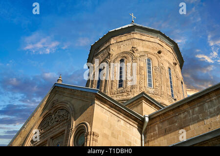 Fotos & Bilder der Östlichen Orthodoxen georgischen Samtavro Verklärung Kirche und Kloster des hl. Nino in Mtskheta, Georgia. Ein UNESCO-Herita Stockfoto