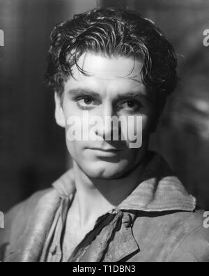 LAURENCE OLIVIER Portrait von TUNBRIDGE FEUER ÜBER ENGLAND 1937 Direktor William K. Howard Produzenten Erich Pommer Alexander Korda London Film Produktionen/United Artists Stockfoto