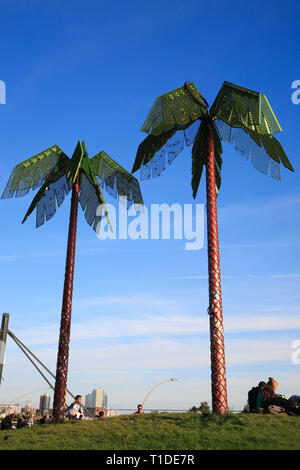 Park Fiction, Hamburg, St. Pauli, Deutschland, Europa Stockfoto