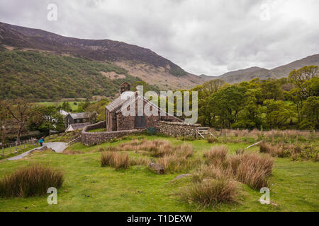 St. James-Kirche in Buttermere, Lake District, Cumbria, England, UK Stockfoto