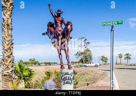 Das Imperial Valley Pioniere Museum im Imperial Valley Kalifornien USA Stockfoto