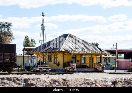 Das Imperial Valley Pioniere Museum im Imperial Valley Kalifornien USA Stockfoto