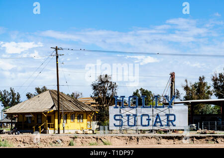 Das Imperial Valley Pioniere Museum im Imperial Valley Kalifornien USA Stockfoto