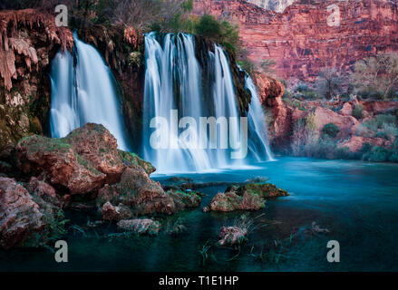 Havasu Fälle Stockfoto