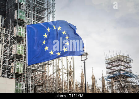 London, England, UK. 23. März 2019. Abstimmung gegen Menschen - Brexit Protestmarsch Stockfoto