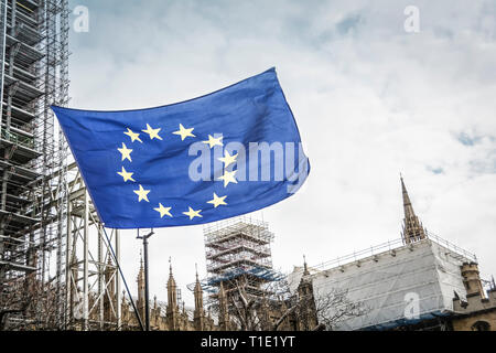 London, England, UK. 23. März 2019. Abstimmung gegen Menschen - Brexit Protestmarsch Stockfoto