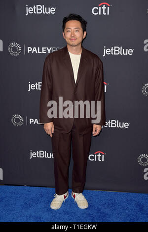 Los Angeles, USA. 24 Mär, 2019. Steven Yeun Screening der CBS alle Zugriff auf TV-Serie "The Twilight Zone" am 36. Paleyfest2019 am Dolby Theater, Hollywood. Los Angeles, 24.03.2019 | Verwendung der weltweiten Kredit: dpa/Alamy leben Nachrichten Stockfoto