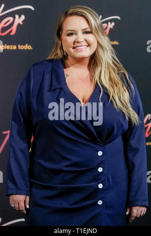 Madrid, Spanien. 26 Mär, 2019. Anna Todd an der Nach dem Fotoshooting der VP Plaza de Espana Hotel in Madrid, Spanien, 26. März 2019. Credit: Jimmy Olsen/Medien Punch *** Keine Spanien***/Alamy leben Nachrichten Stockfoto