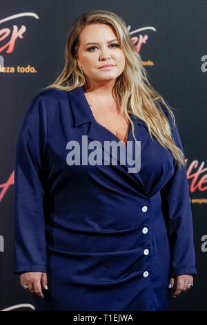 Madrid, Spanien. 26 Mär, 2019. Anna Todd an der Nach dem Fotoshooting der VP Plaza de Espana Hotel in Madrid, Spanien, 26. März 2019. Credit: Jimmy Olsen/Medien Punch *** Keine Spanien***/Alamy leben Nachrichten Stockfoto