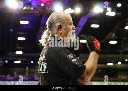 SCOTTSDALE, AZ/USA - Januar 17, 2019: Barrett Jackson Auktion bei Westworld in Scottsdale, Arizona, am 17. Januar 2019. Stockfoto