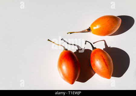 Tamarillo (Tomate-de-árvore, Tomate - arbóreo) Stockfoto