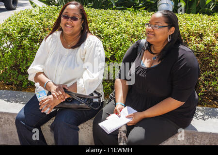 Miami Florida, Geschäfte in Midtown, The Biggest Loser, TV-Show, Reality-TV, Vorsprechen, Tryout, Casting, Übergewicht fettleibig fettleibig fett schwer plump Rotunde st Stockfoto