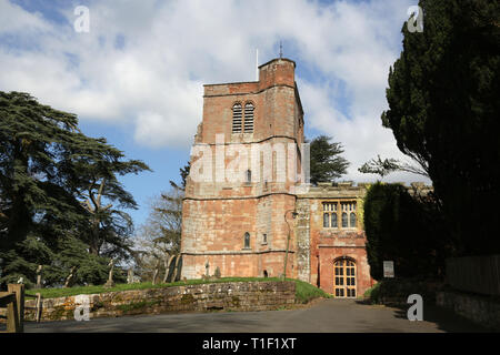 St. Peter's Kirche in oberen Arley, Worcestershire, England, UK. Stockfoto