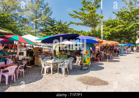 Eine typische Ansicht in kamala Phuket Thailand Stockfoto