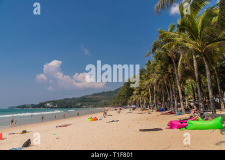 Eine typische Ansicht in kamala Phuket Thailand Stockfoto