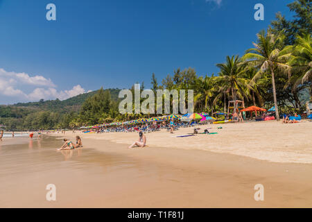 Eine typische Ansicht in kamala Phuket Thailand Stockfoto