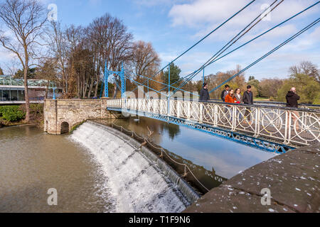 Jephson Gärten, Leamington Spa, Warwickshire, West Midlands, UK. Stockfoto