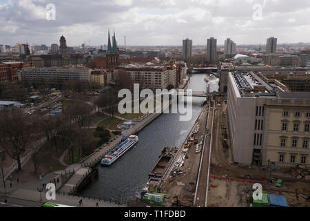 Blick auf die Spree vom Berliner Dom Deutschland Stockfoto