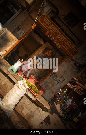 India Street Life Stockfoto