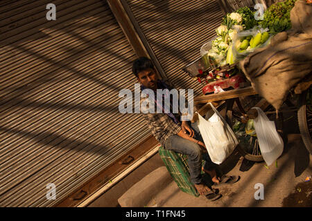 India Street Life Stockfoto