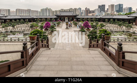 Chi Lin Nunnery, Hong Kong Stockfoto