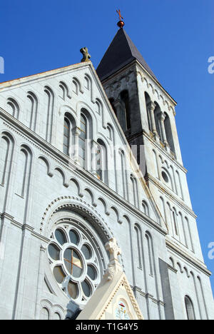 Römisch-katholische Kirche, Rabacsanak, Ungarn. Romai katolikus Templom, Rabacsanak, Magyarorszag. Stockfoto