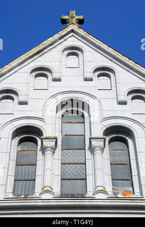 Römisch-katholische Kirche, Rabacsanak, Ungarn. Romai katolikus Templom, Rabacsanak, Magyarorszag. Stockfoto