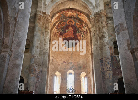 Fotos & Bilder der mittelalterlichen Innenraum Fresken der Kathedrale Alaverdi St George & Klosteranlage, die aus dem 11. Jahrhundert, in der Nähe von Telavi, Georgien (num Stockfoto